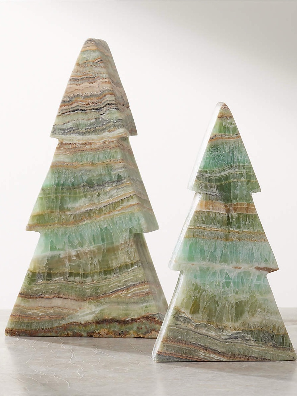 ISO CB2 Travertine Trees- Set of 2